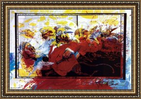 Allegory of Arts Framed Paintings - Lizard Lounge by Ralph Steadman Art