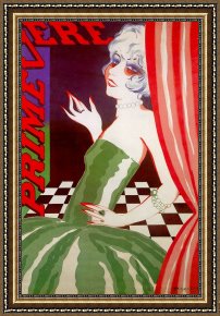 Rene Magritte Framed Paintings - Primevere by Rene Magritte