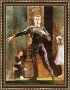 Rhoda Framed Paintings - Prince Charming by Rhoda Yanow