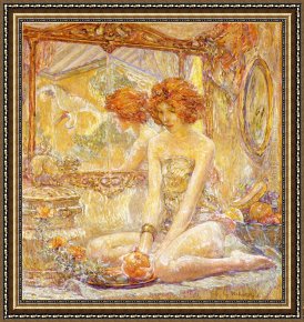 Reid Framed Paintings - Reflections by Robert Reid