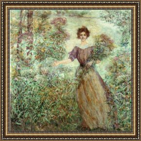 Reid Framed Paintings - Spring Bouquet by Robert Reid