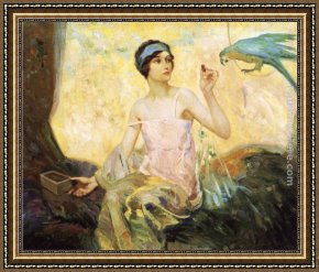 Reid Framed Paintings - Tempting Sweets by Robert Reid