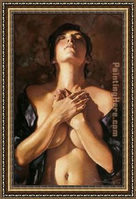 The Heart of The Andes Framed Paintings - To Touch a Heart by Steve Hanks