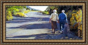 The Heart of The Andes Framed Paintings - Young at Heart by Steve Hanks