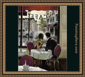 24 Hours at Lemans Framed Paintings - Brent Heighton After Hours by Unknown Artist