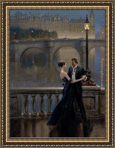 Under The Stars Framed Paintings - Brent Lynch Under the Stars by Unknown Artist