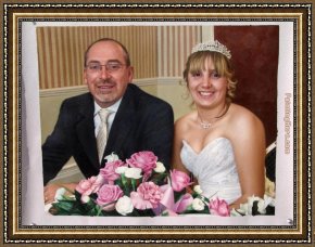 Portrait Framed Paintings - Portrait by Unknown Artist