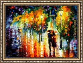 In Love Framed Paintings - Romantical Love II by Unknown Artist