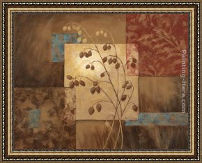 A Memory Emerges Framed Paintings - Meadow in Memory II by Vivian Flasch