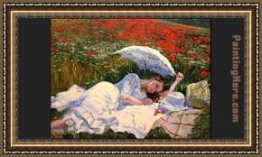 Jacob's Dream Framed Paintings - sweet dream by Vladimir Volegov