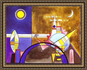 Picture of The Last Supper II Framed Paintings - Picture XVI by Wassily Kandinsky
