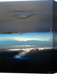 Skyline Canvas Paintings - Abstract Skyline 4 by 2010