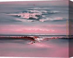 Skyline Canvas Paintings - Abstract Skyline iii by 2010