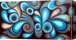 Blue Nude I 1952 Canvas Paintings - Blue Brown by 2010