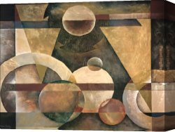 Galatea of The Spheres Canvas Paintings - Levitating Sphere by Marlene Healey by 2010