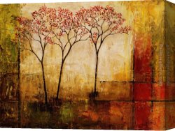Morning Canvas Paintings - Mike Klung Morning Luster II by 2010