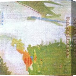 Scenery Canvas Paintings - scenery by 2010