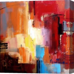 The Light of Peace Canvas Paintings - Street Lights 1 by 2010