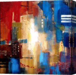 The Light of Peace Canvas Paintings - Street Lights 2 by 2010