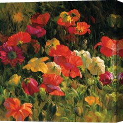 Poppies 1886 Canvas Paintings - Iceland Poppies by 2011