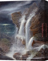Peace in The Midst of The Storm Canvas Paintings - Peace in The Midst of The Storm by 2011
