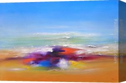 Summer Canvas Paintings - Summer in Greece 02 by 2011