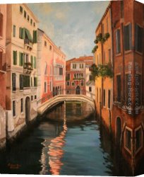 Morning Canvas Paintings - venice morning by 2011