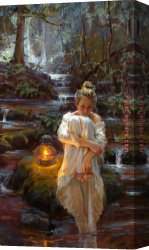 The Beautiful Woman Without Mercy Canvas Paintings - Beautiful Feeling by 2017 new