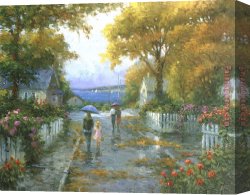 Knife Canvas Paintings - Cherished Fondness by 2017 new