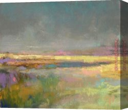 Colorful Canvas Paintings - Colorful Field by 2017 new