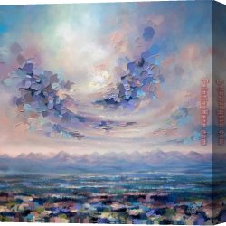 Colorful Canvas Paintings - Colorful Scene by 2017 new