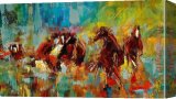 Stretched Canvas Painting