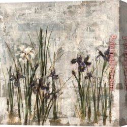 Irises Canvas Paintings - Iris Mist 2 by 2017 new