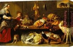 2017 New Canvas Paintings - Kitchen Still Life by 2017 new