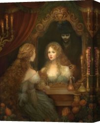 Mirror Canvas Paintings - Look in The Mirror by 2017 new