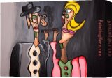 Stretched Canvas Painting