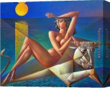 Stretched Canvas Painting