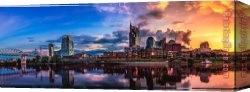 Skyline Canvas Paintings - Skyline by 2017 new