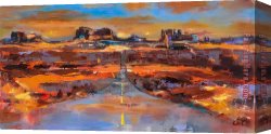 Virgin of The Rocks Canvas Paintings - The Land of Rock Towers by 2017 new