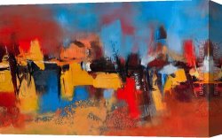 Hard Times Canvas Paintings - Time to Time by 2017 new