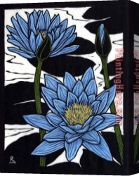 2017 New Canvas Paintings - Waterlily by 2017 new