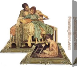 Allegory of Arts Canvas Paintings - Lessons Learned by EyEars by 3d art