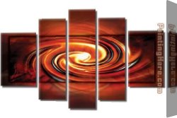 Abstract Canvas Paintings - 405 by Abstract