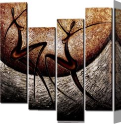 Abstract Canvas Paintings - 41324 by Abstract