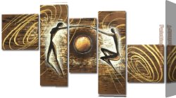 Abstract Canvas Paintings - 41589 by Abstract