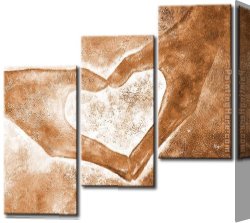Abstract Canvas Paintings - 41600 by Abstract