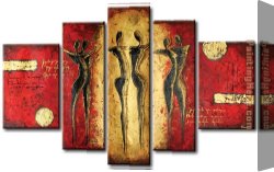 Abstract Canvas Paintings - 91593 by Abstract