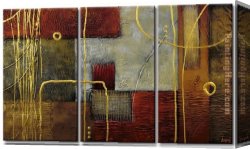 Abstract Canvas Paintings - 91925 by Abstract
