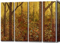 Abstract Canvas Paintings - 92132 by Abstract