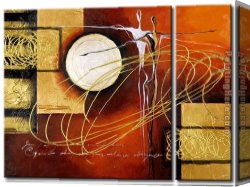 Abstract Canvas Paintings - 92448 by Abstract